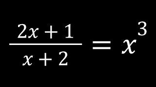 An Interesting Rational Equation