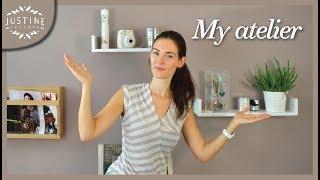 Home office tour: my creative room | 100,000 subscriber special | Justine Leconte