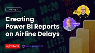 How to Create a Power BI Report Analyzing Airline Delay ️