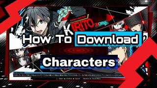 How To Download Characters Mugen