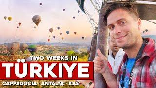 Two Weeks In TURKEY  | Ep2 | Cappadocia, Antalya, Kaş