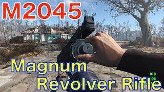 【Xbox One】Fallout4 MOD「M2045 Magnum Revolver Rifle」試し撃ち