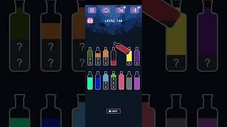 Water Sort Puzzle Game Level 146 | Water Sort Puzzle | Color Sorting Game | Gaming Shortcuts |