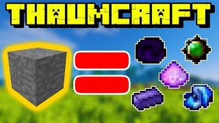 ДЕЛАЕМ ИЗ КАМНЯ ЛЮБЫЕ ПРЕДМЕТЫ + БАГ С ВИХРЕМ | ThaumCraft + ThaumicHorizons [1.7.10]