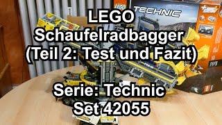 LEGO® Technic Schaufelradbagger (Set 42055 Review deutsch)