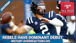 Instant Overreaction: Ole Miss Dominates Furman! Jaxson Dart Shines | Ole Miss Podcast