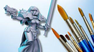 Sister of Battle Sister Raina Tutorial (EXTENDED) | Learn Something NEW About Speedpainting