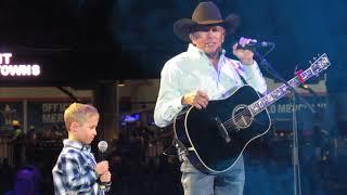 "God and Country Music" George Strait w/special guest, grandson Harvey Strait