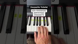 Despacito Easy Piano Tutorial  #pianolession #piano #tutorial