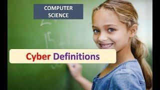 Cyber Definitions