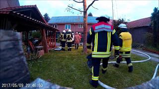 Proben für den Ernstfall - Einsatzübung in Einbeck - Wenzen am 09.05.2017