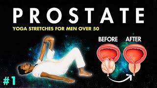 Yoga for Prostate Over 50 #1 - 12 Prostate Yoga Video Series #prostateproblems