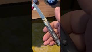 Rare Engine Turned Switchblade #switchblade #stiletto #knife #blade #edc #vintageknife
