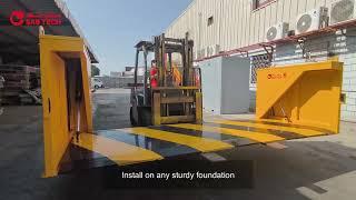 SABTECH Surface Mount Hydraulic Road Blocker | ساب تكـ حاجز طريق هيدروليكي مثبت على السطح