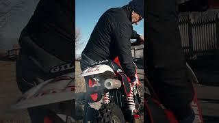 The Incredible sound of a Twin Cylinder Two Stroke Dirt Bike! #shorts