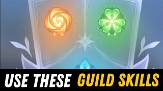 The Best Guild Skills - and calculator - Legend of Neverland