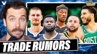 NBA Trade Rumors: Zion Williamson to Warriors? Nuggets-Jimmy Butler, Celtics threats | Hoops Tonight