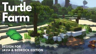 TURTLE FARM | Minecraft Tutorial | Java & Bedrock [1.21+]