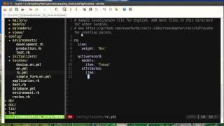 Научись Rails: интернационализация - i18n (эпизод 37)