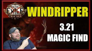 [PoE 3 21] How We Made Windripper Great Again - A Guide To Deadeye In Crucible