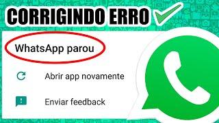 WHATSAPP PAROU DE FUNCIONAR NO CELULAR - Aprenda como Resolver!