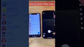 How to send fake snap trick  #shorts #youtube #trending #videos #viral #videoshort #apple #comedy