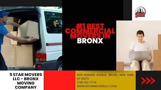 #1 Best Commercial Movers in Bronx | 5 Star Movers LLC - Bronx Moving Company