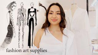 ESSENTIAL FASHION ART SUPPLIES for fashion design