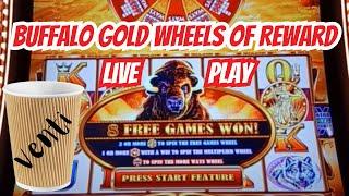 Buffalo Wheels of Reward Live Play