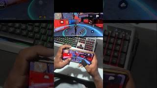 freefire fastest 2 finger mobile hud gameplay smooth 444 AC80 rotetion headshot trick #shorts #short