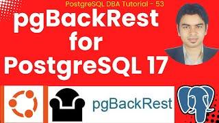 Install & Configure pgBackRest for PostgreSQL 17 on Ubuntu 24.04 LTS #postgresql #pgbackrest #pgsql