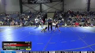 TB 8U 47-49 Griffin Mentzer Morris Fitness Vs Tristan Parker HARRIS COUNTY WRESTLING CLUB