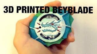 Custom 3D Printed Beyblade!!!!