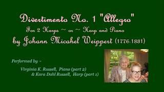 J.M. Weippert -  Divertimento No. 1 "Allegro"