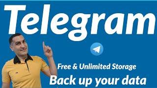 Get Free & Unlimited Cloud Storage | Backup your data Telegram UnlimitedStorage FreeStorage