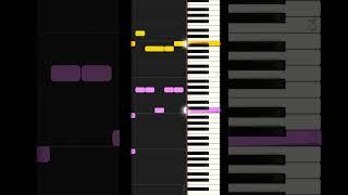 Lantern (Advanced Piano Tutorial) - Deltarune #shorts