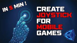 Create mobile joystick in unity [visual scripting]