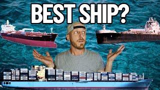 WHAT'S THE BEST SHIP TO WORK ON? | TOP 5 CARGO SHIPS | LIFE AT SEA