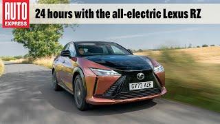 24 hours with the all-electric Lexus RZ