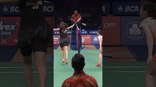 She Broke the Rules?!  Insane Net Play You’ve NEVER Seen! #ratchanokintanon #badminton