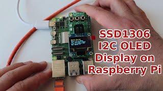 SSD1306 OLED I2C Display on Raspberry Pi 5 with Linux User Space C Driver and Raspberry Pi OS