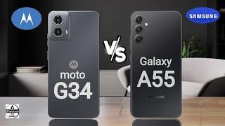 Motorola Moto G34 5G vs Samsung Galaxy A55 5G