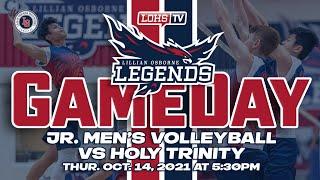 GAMEDAY - JR. MENS VOLLEYBALL - OCT 14, 5:30PM