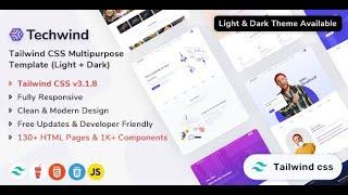 Techwind  | Tailwind CSS Multipurpose Template | Shreethemes