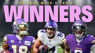 Vikings Top 5 WINNERS In Big Win Over Colts