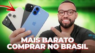 Esses iPHONES estão MAIS BARATOS no BRASIL do que em Miami! (EUA)