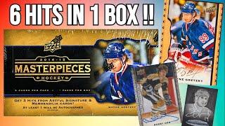 CRAZY BOX !! 2014-15 Upper Deck Masterpieces Hockey Box Opening !!