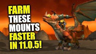 Farm These Raid Mounts Faster In Patch 11.0.5! WoW The War Within | Dragon Soul Mount Farming Guide