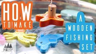 How to make Wooden Fishing Toy for your child in the Children's Day