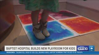 Baptist Hospital opens playroom for kids in the ICU